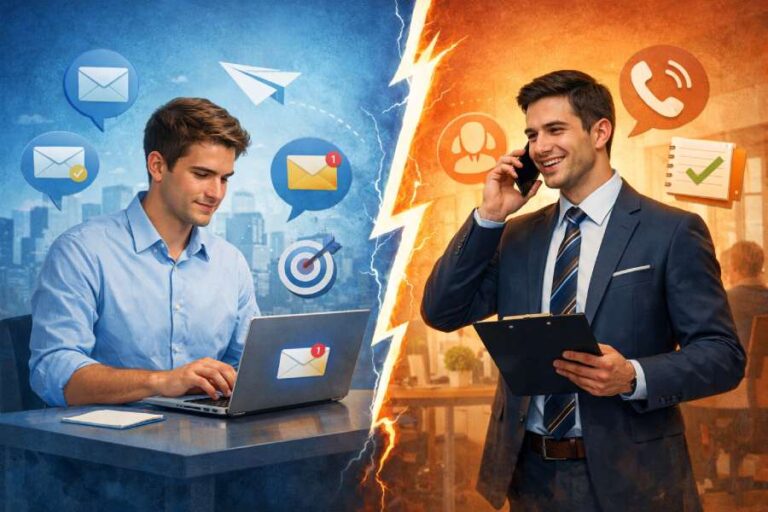 Cold Email Job Vs. Cold Call: When To Email, What To Say, And Why It Works