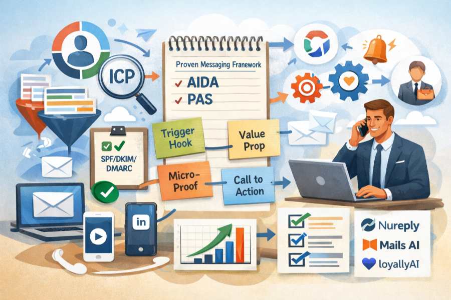 Cold Outreach Techniques For B2B Saas