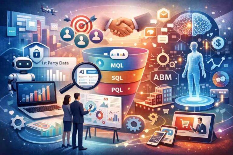 Digital Marketing To Generate Leads In 2026: ABM Tactics, AI Tools, And Conversion Playbooks