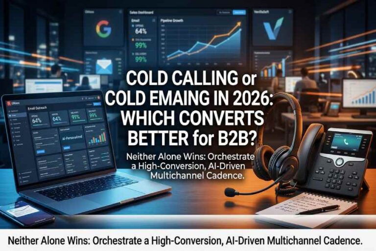 Cold Calling Or Cold Emailing In 2026: Which Converts Better For B2B?